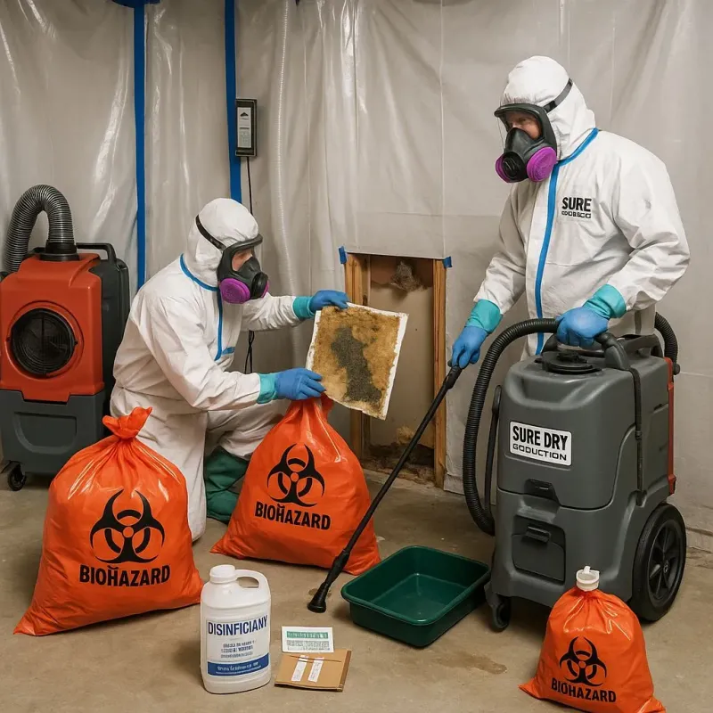 Contaminated Water Handling Protocols process in Bellevue, KY